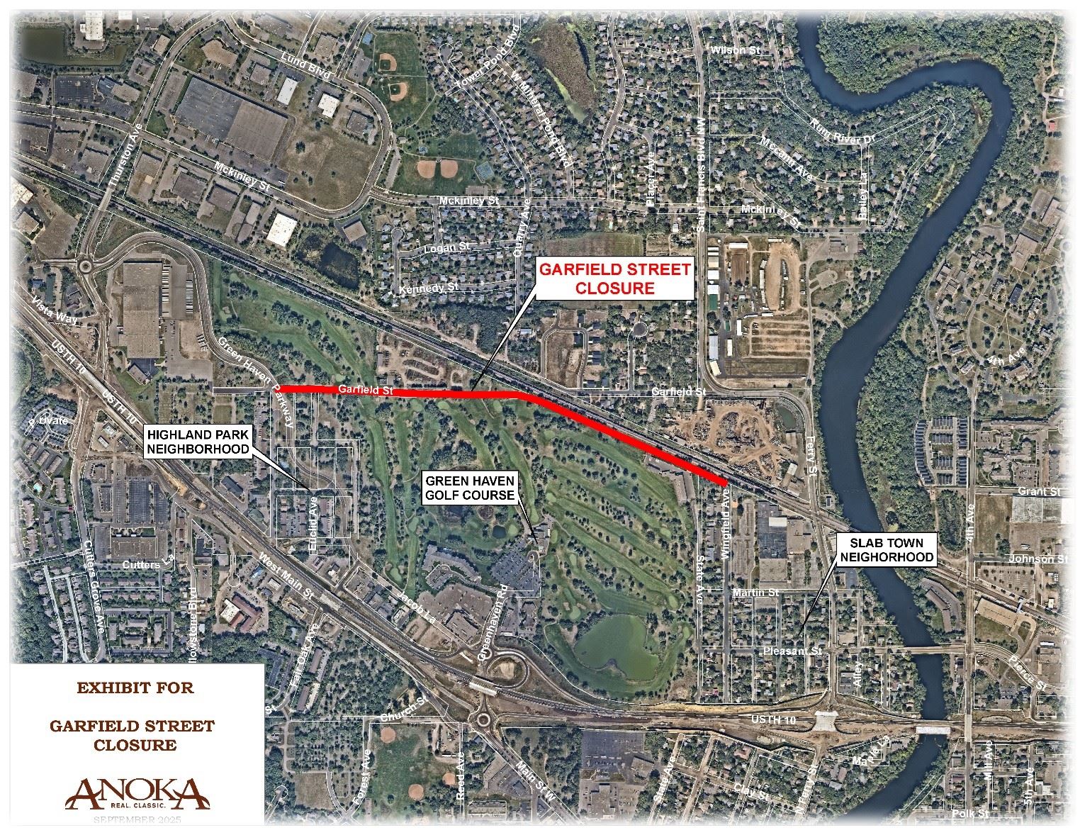 W Garfield Closure Exhibit